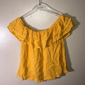 Yellow blouse